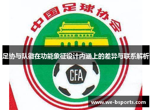 足协与队徽在功能象征设计内涵上的差异与联系解析